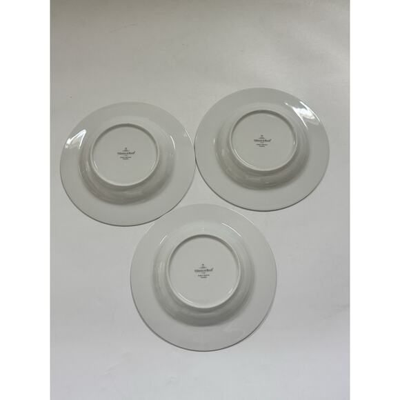 Set of 3 Vintage Villeroy & Boch Rimmed Bowls LEMONS Cereal Soup GERMANY Made - Picture 2 of 10